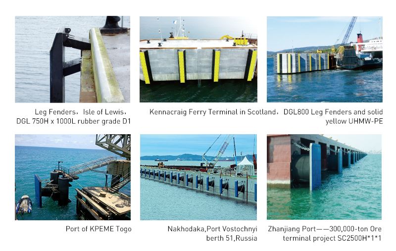 Leg Fender for Dock Boat Jetty